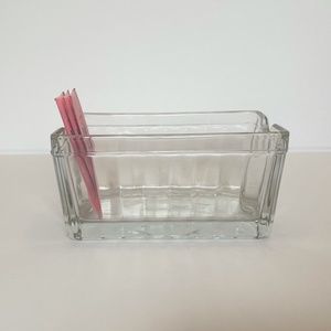 Glass Sugar Caddy